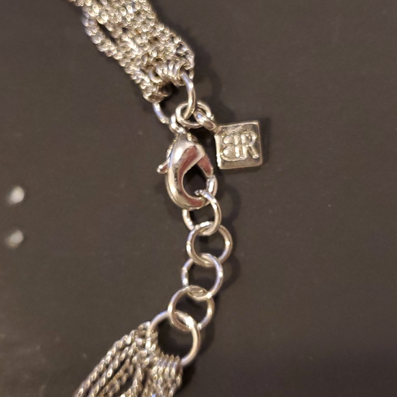 Banana Republic Silver Dangling Necklace - Picture 4 of 9